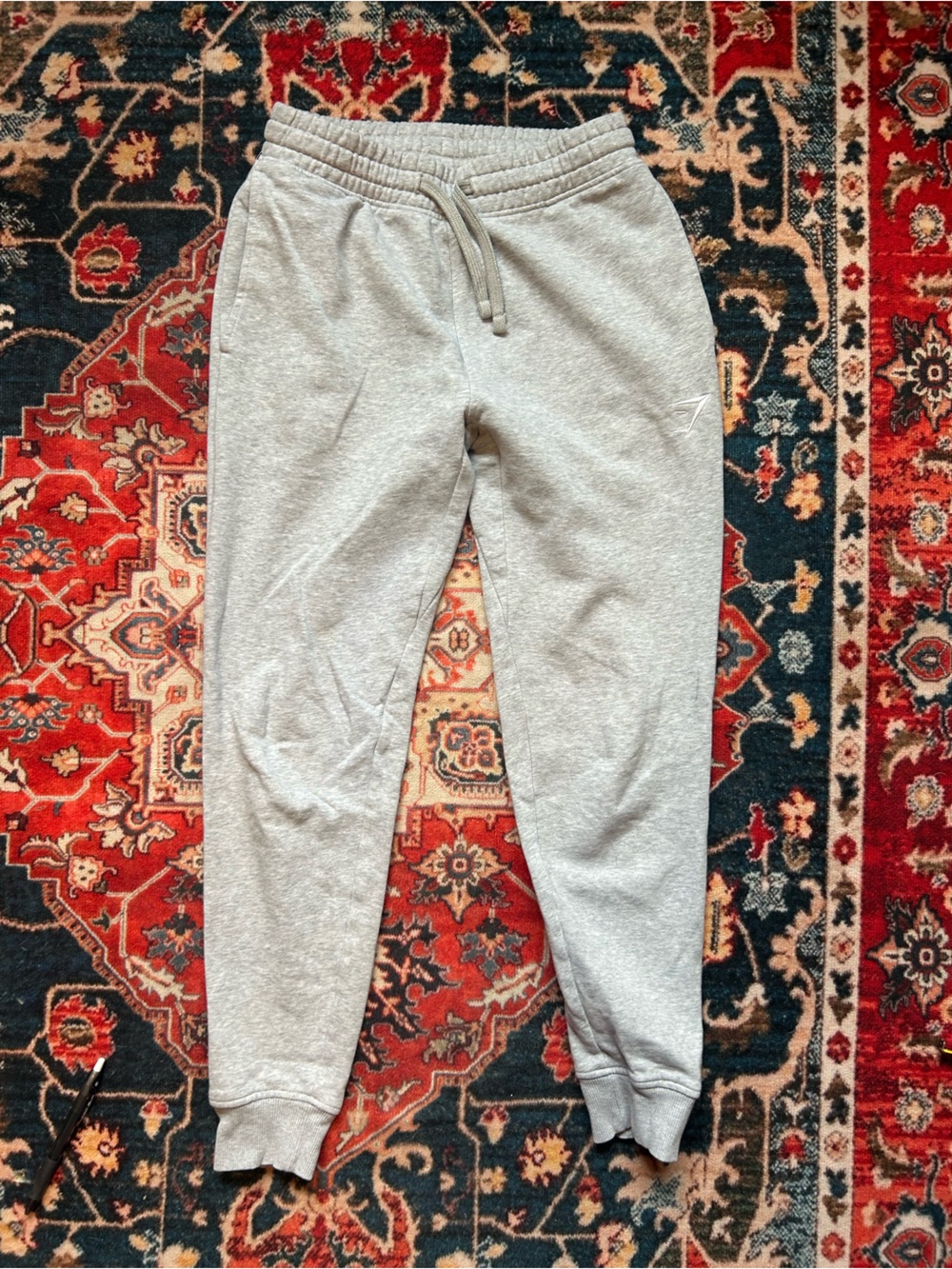 Gymshark Men’s Light Gray Jogger Sweatpants